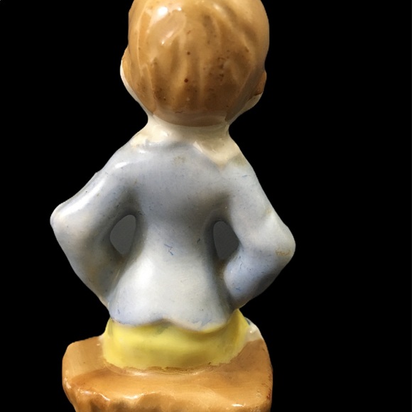 Vintage Porcelain Made in Japan Boy Figurine - Picture 11 of 11